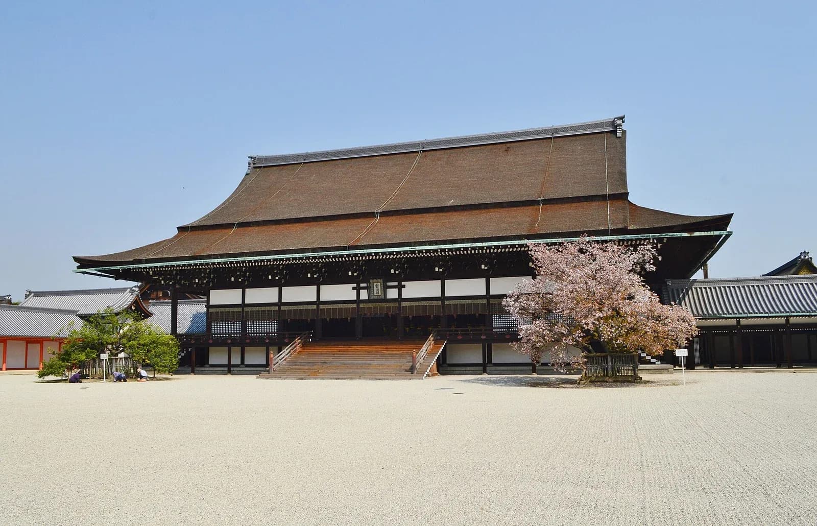 El Shishinden del Palacio Imperial, la sala donde se coronaba a los emperadores
